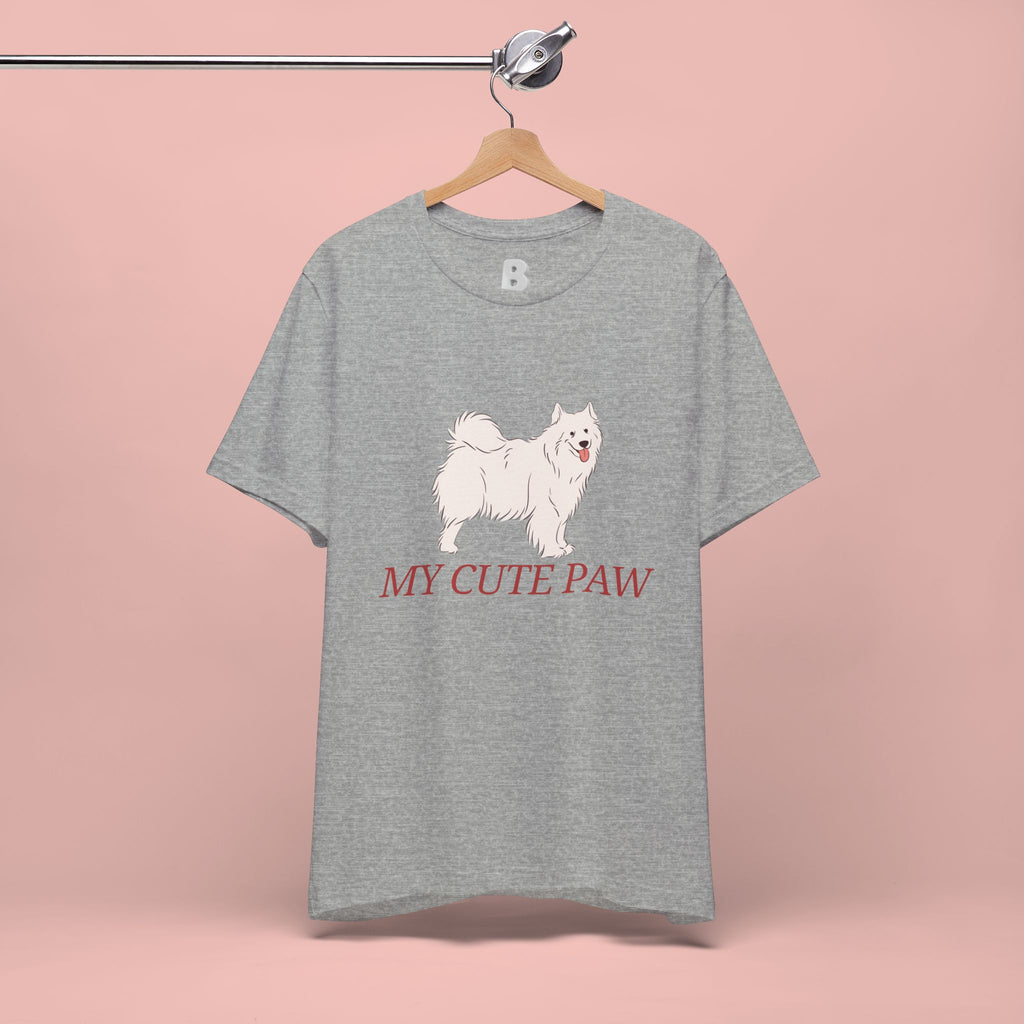 My Cute Paw Samoyed T‑Shirt — Cute Dog Graphic Tee for Pet Lovers