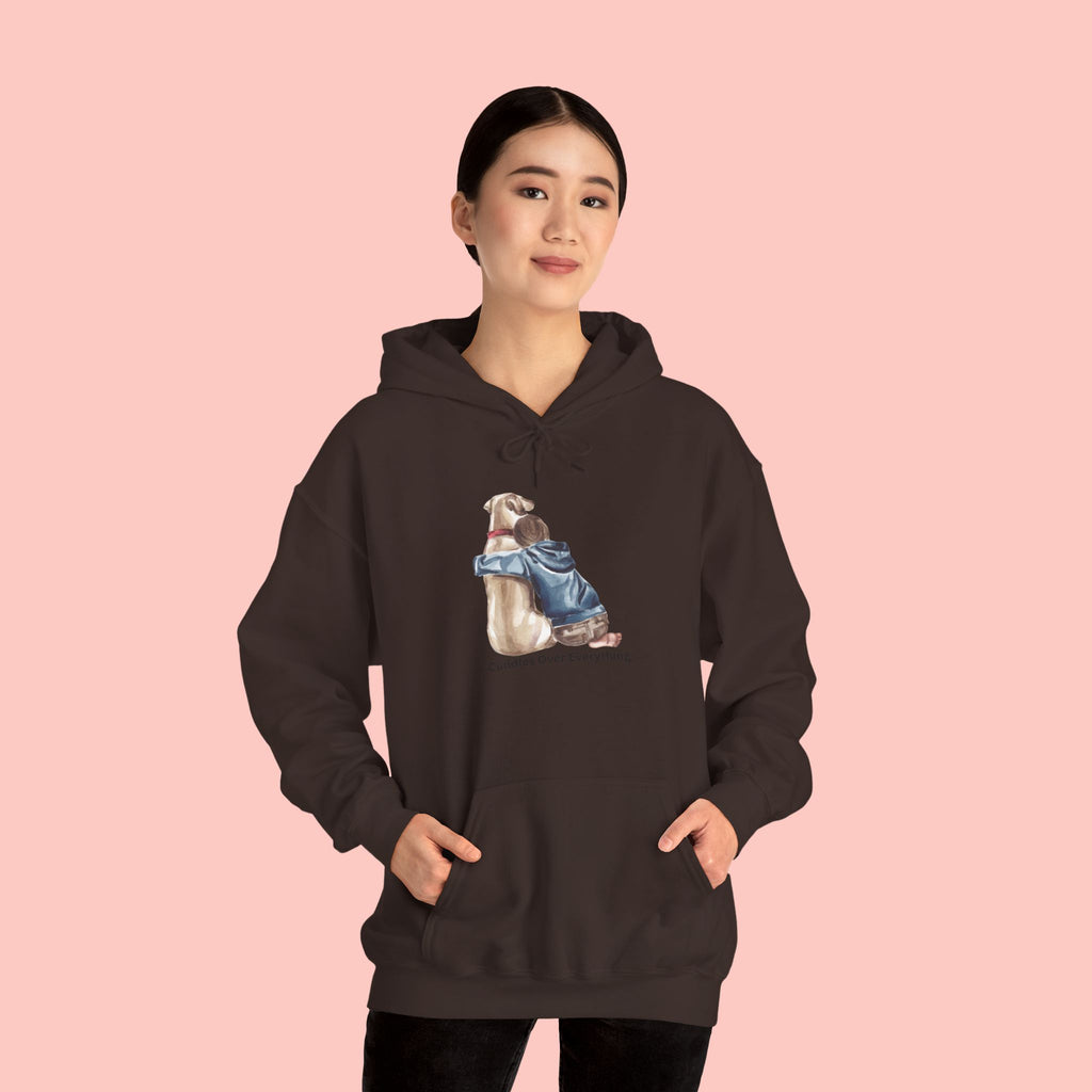 Dog Mom Hoodie — Cozy ‘Couldn’t Chew Your Feelings’ Graphic Sweatshirt