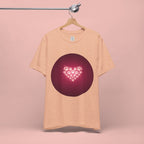 Paw Print Heart T‑Shirt — Cute Pet Lover Tee