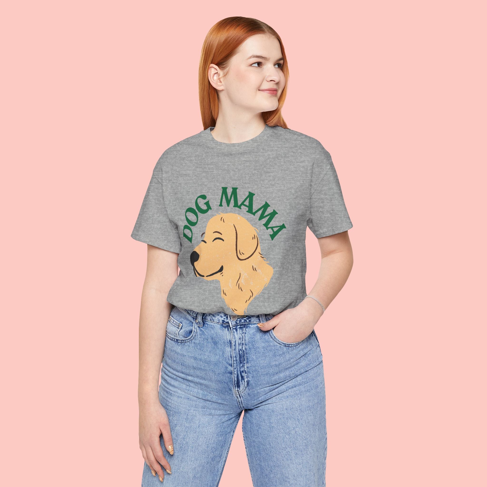 Dog Mama T-Shirt – Golden Retriever Graphic Tee