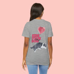 Kiss Your Dog Tee — Corgi Heart Balloon Graphic T-Shirt