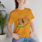 Dog T-Shirt — Cute Dachshund "how cute my child" Graphic Tee