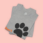 Don’t Mess With A Dog Mom T-Shirt — Paw Print Tee for Dog Lovers