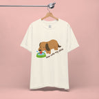 Dog T-Shirt — Cute Dachshund "how cute my child" Graphic Tee