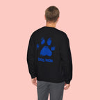 Dog Mom Crewneck Sweatshirt — Paw Print Graphic