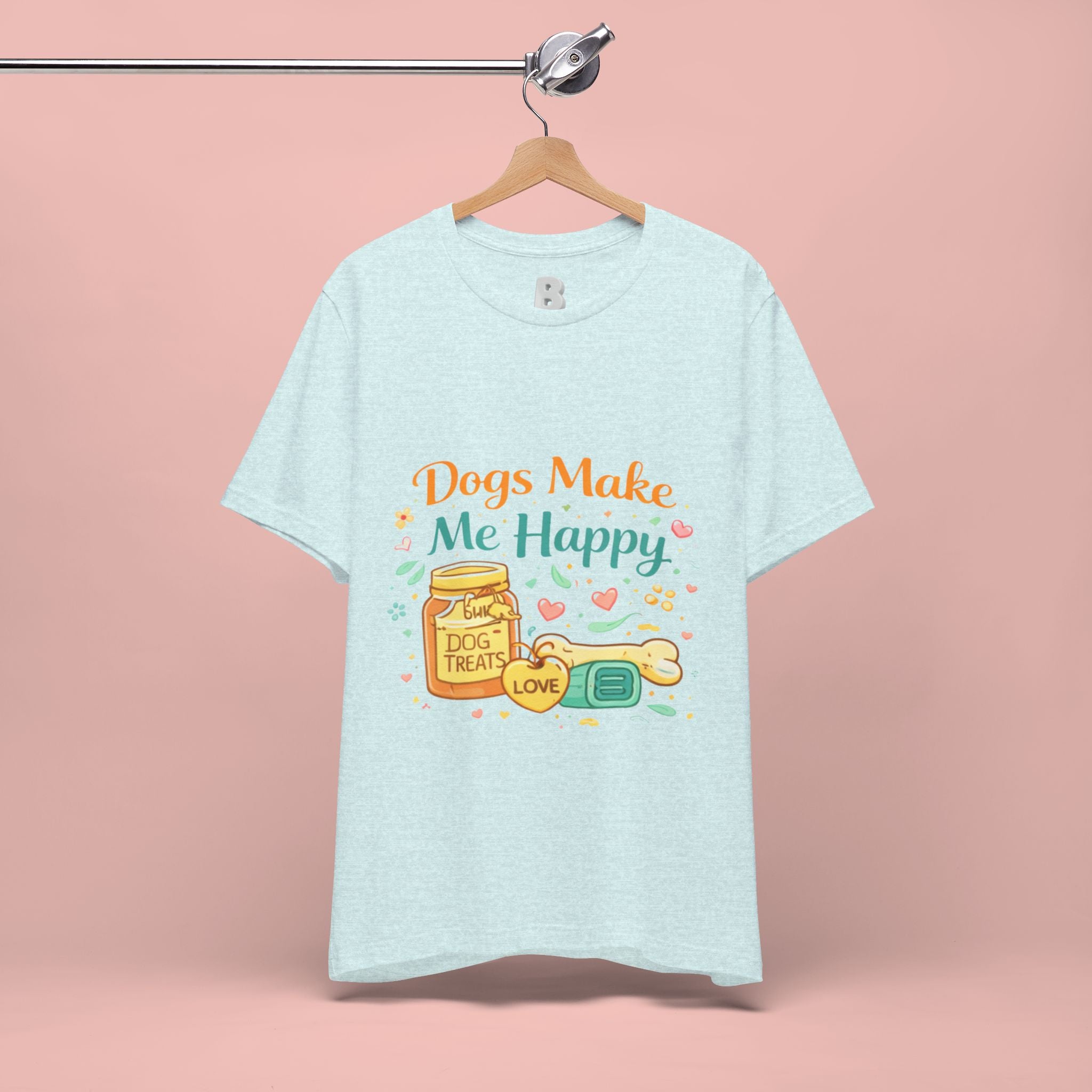 Dogs Make Me Happy T-Shirt