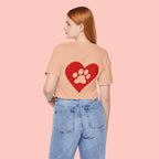 Pet Lover Heart Paw T-Shirt