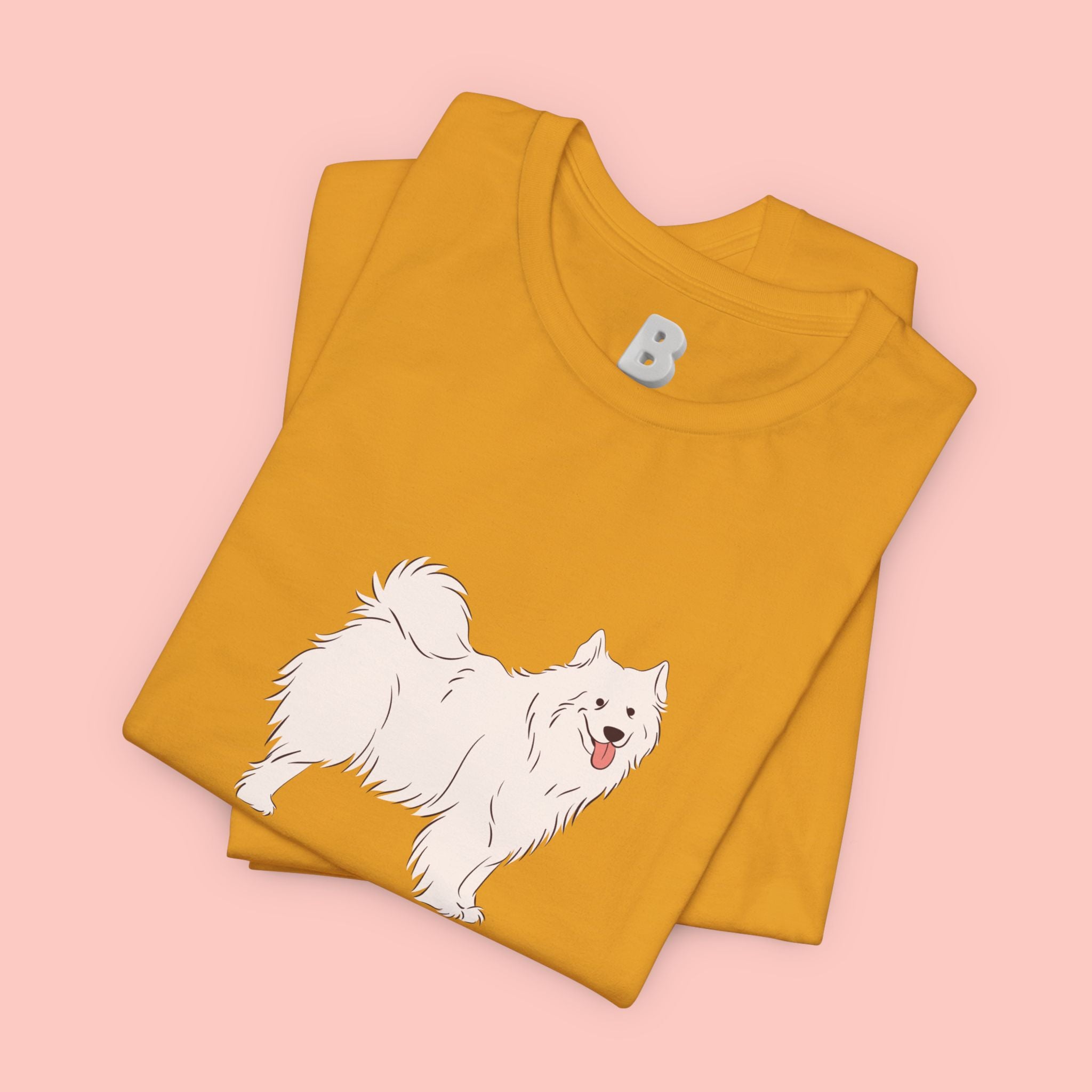 My Cute Paw Samoyed T‑Shirt — Cute Dog Graphic Tee for Pet Lovers