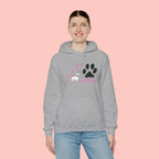 Dog Lover Hoodie — "Pawprints Wherever I Go" Pullover