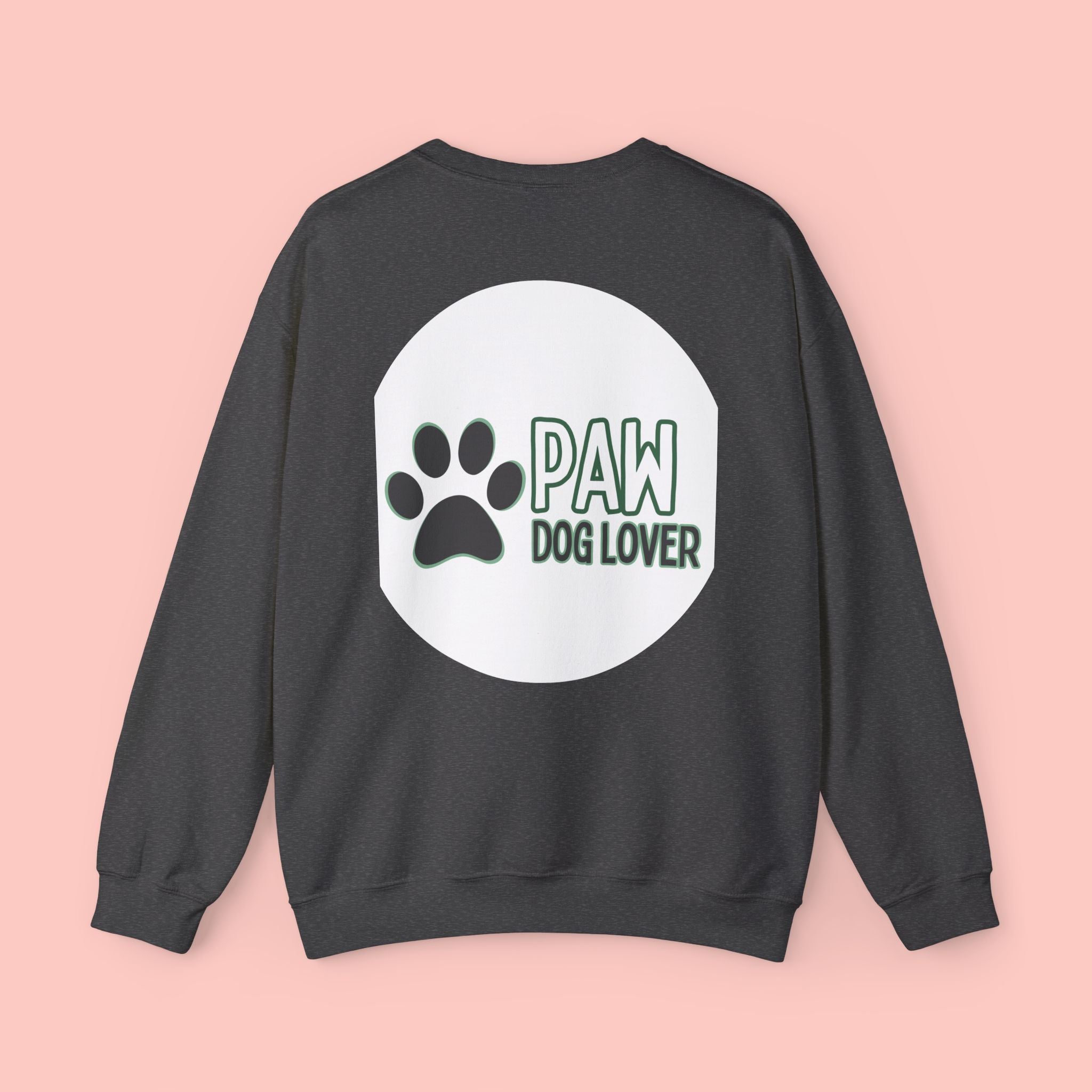 Dog Lover Paw Print Crewneck Sweatshirt