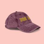 Dog Mom Vintage Embroidered Cap