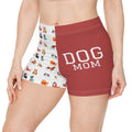 Dog Mom Shorts — Women's Dog Pattern Lounge Shorts