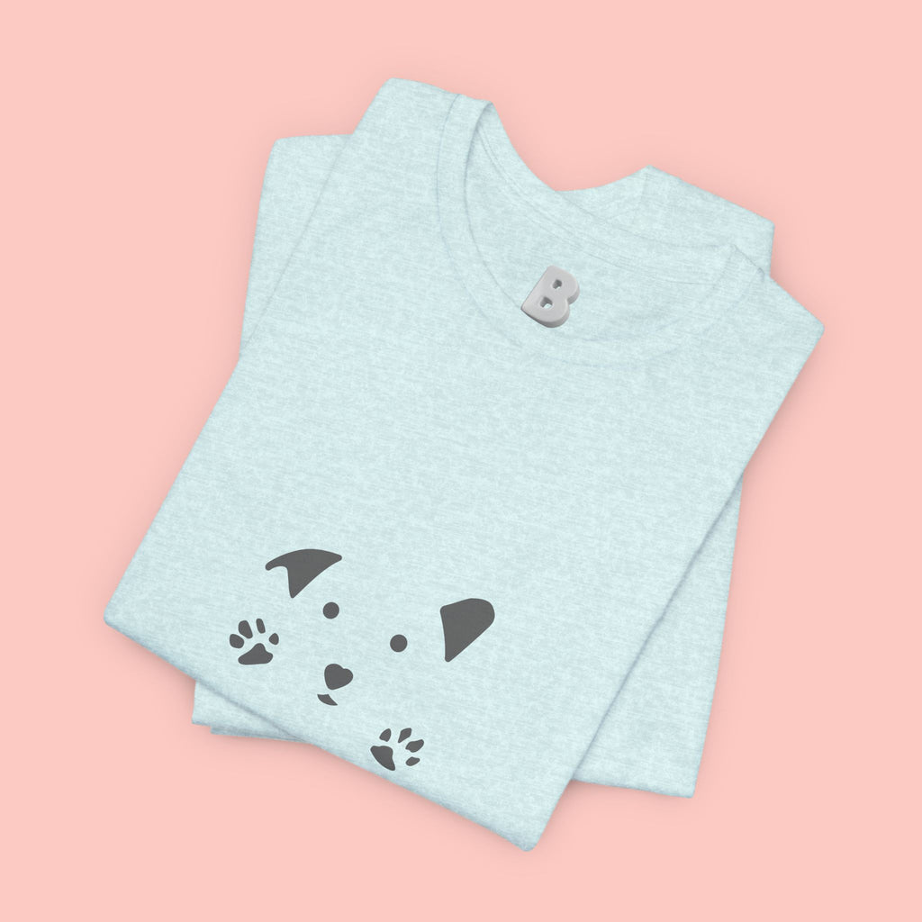 Proud Dog Mom T-Shirt — Cute Paw Print Dog Mom Tee