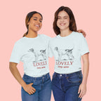 Lovely Dog Mom T-Shirt — Vintage Sketch Dog Graphic Tee