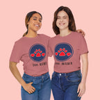 Dog Mama T-Shirt — Cute Paw & Heart Graphic Tee for Dog Lovers