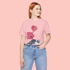 Kiss Your Dog T-Shirt — Cute Corgi with Heart Balloon Pet Lover Tee