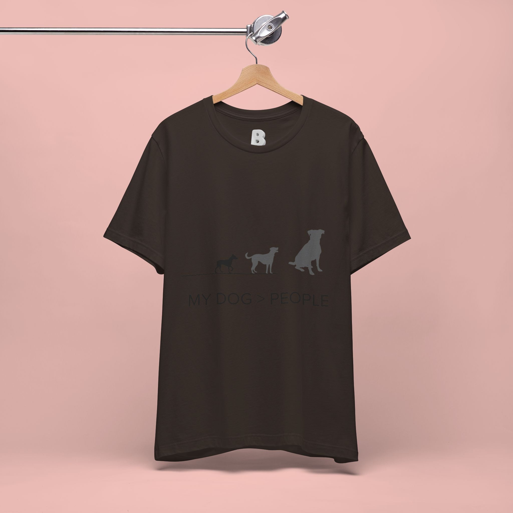 My Dog > People T-Shirt — Funny Dog Lover Tee