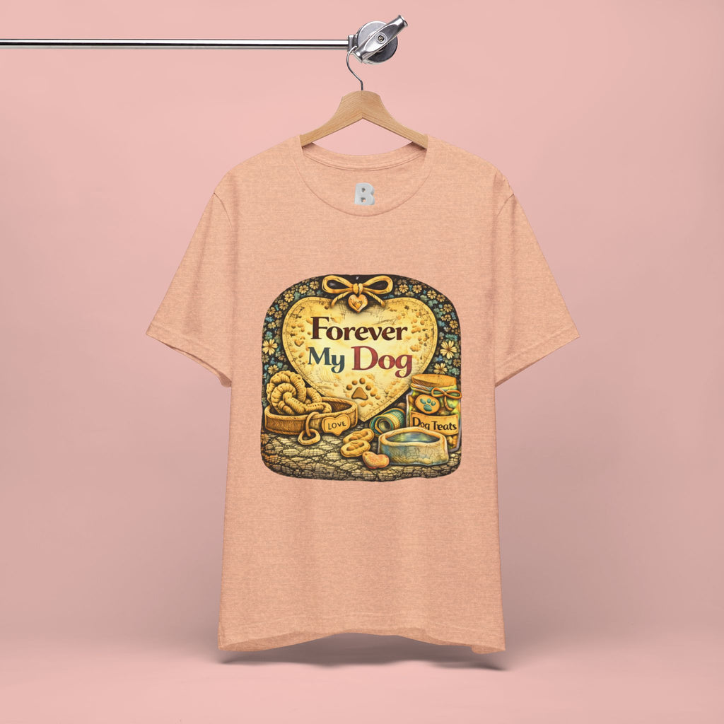 Dog T-Shirt — "Forever My Dog" Vintage Pet Lovers Tee