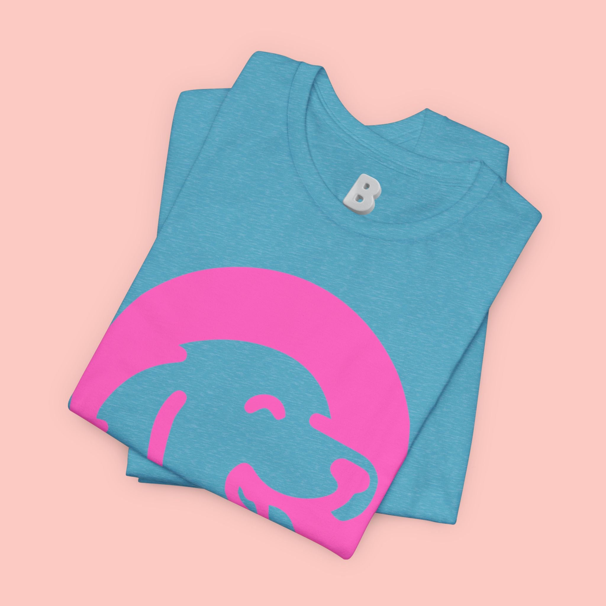 All Smiles Mom's Rules T-Shirt — Cute Pink Dog Graphic Tee for Moms & Pet Lovers