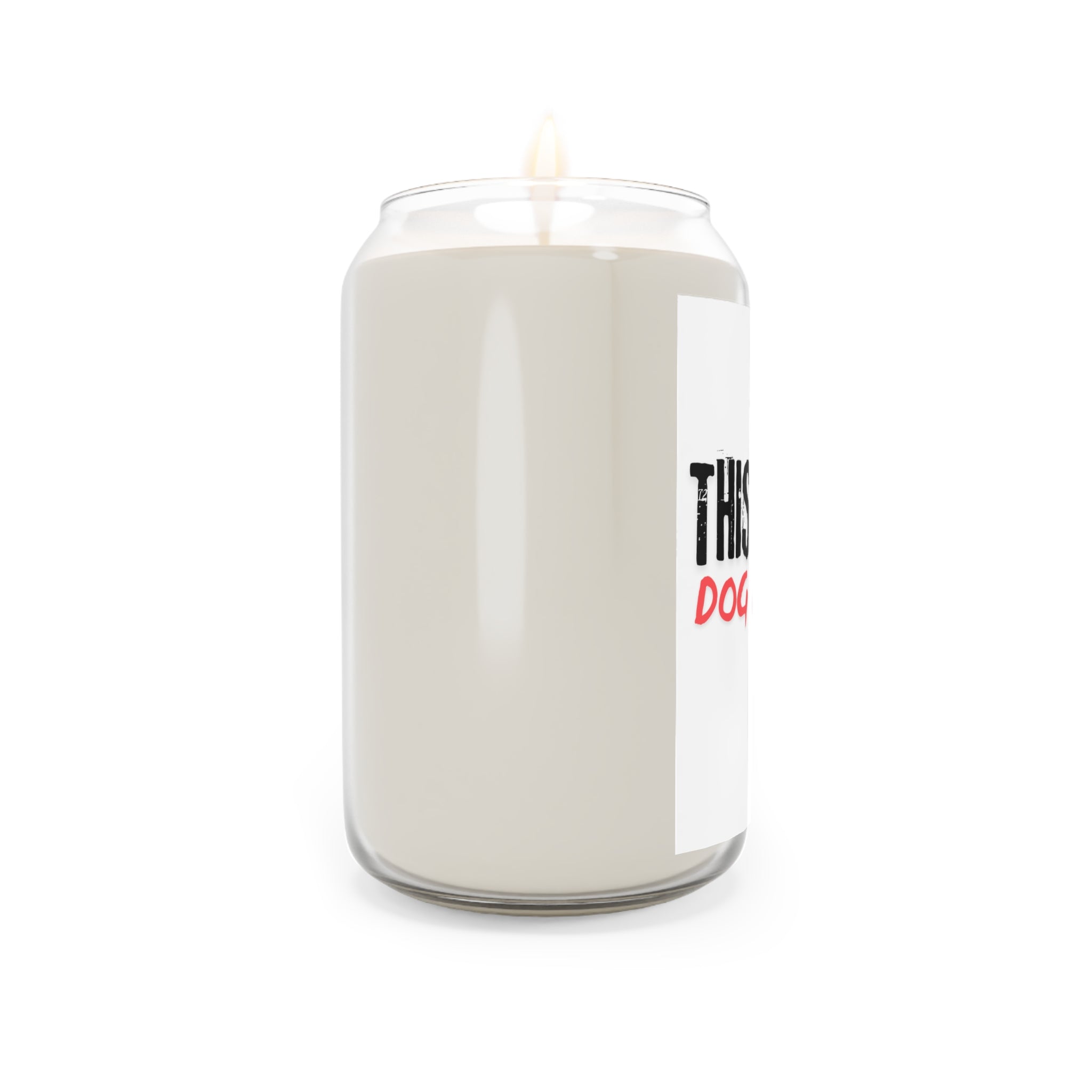 Dog Mom Soy Candle — "This Is A Dog Mom" Scented 13.75oz Jar