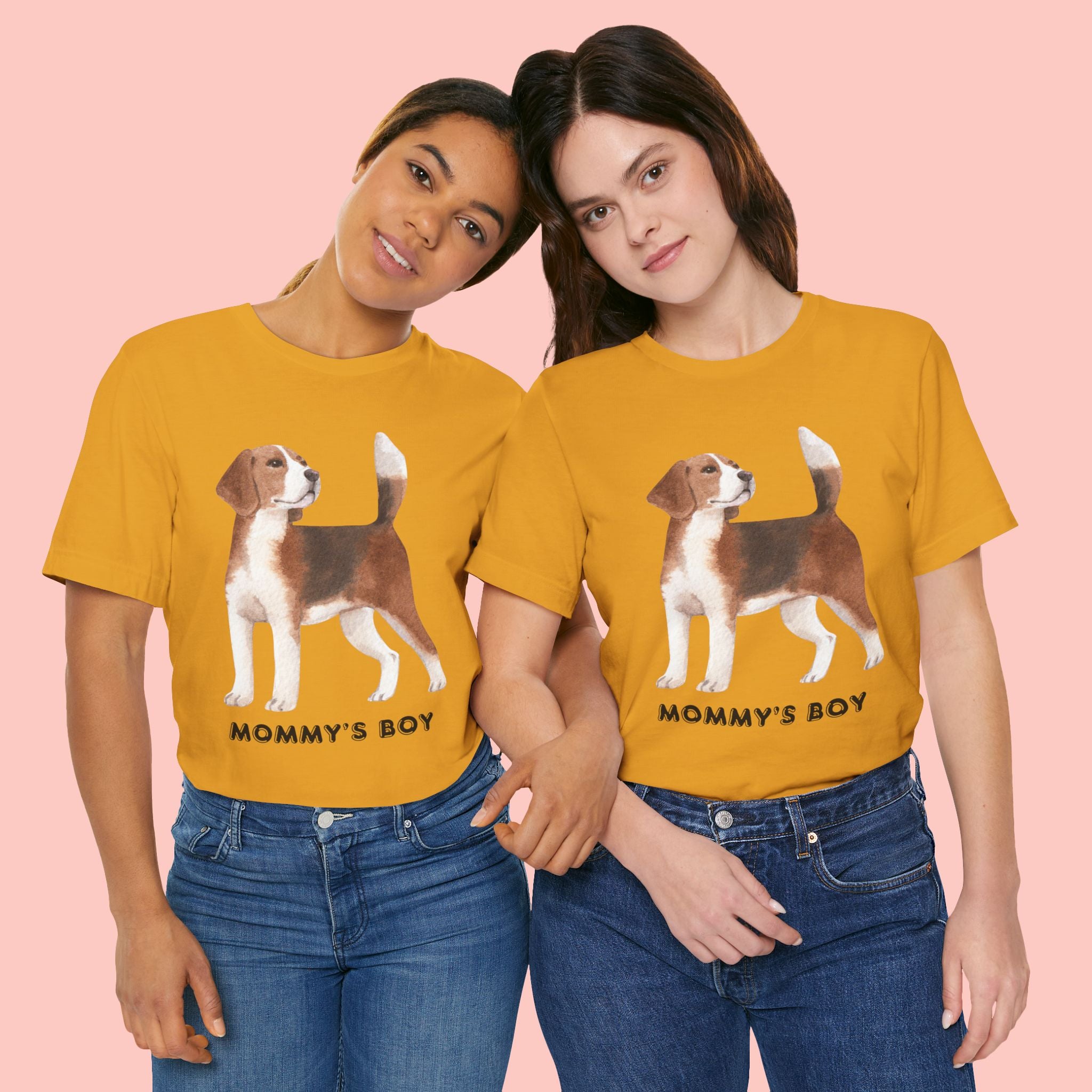 Mommy's Boy Beagle T-Shirt — Cute Dog Lover Tee