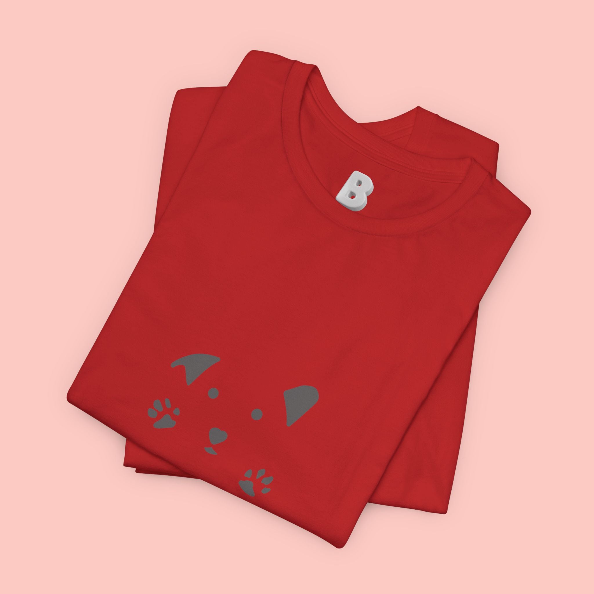 Proud Dog Mom T-Shirt — Cute Paw Print Dog Mom Tee