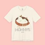 Mommy's Dog T-Shirt – Cute Puppy & Collar Graphic Tee for Dog Moms