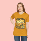 Dogs Leave Paw Prints Tee – Vintage Pet Lover T‑Shirt