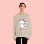 Dog Lover Crewneck Sweatshirt — “I Am Not Single I Have a Dog” Cute Puppy Pullover