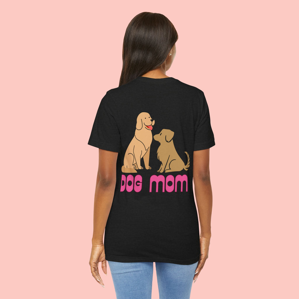 Dog Mom T‑Shirt — Cute Cartoon Dogs Graphic Tee for Pet Moms