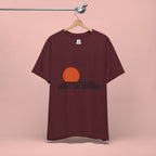 Enjoy the Morning Dog T-Shirt — Graphic Sunrise Pet Lover Tee