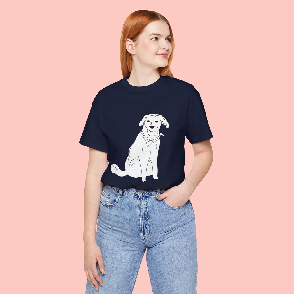 Mom Makes Me Happy Dog T-Shirt