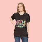 Dog Mom T-Shirt — Colorful Paw Print Graphic Tee for Pet Lovers