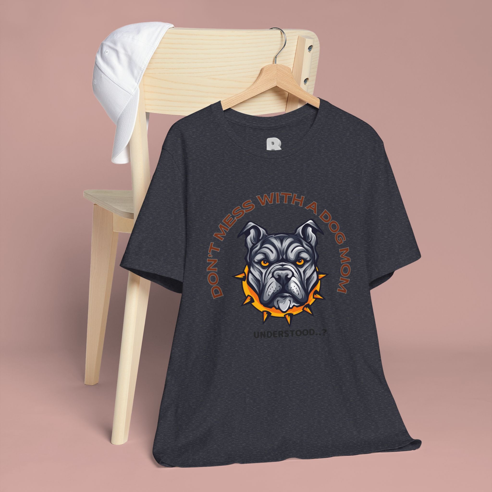 Dog Mom Tee — “Don't Mess With a Dog Mom” Graphic T‑Shirt