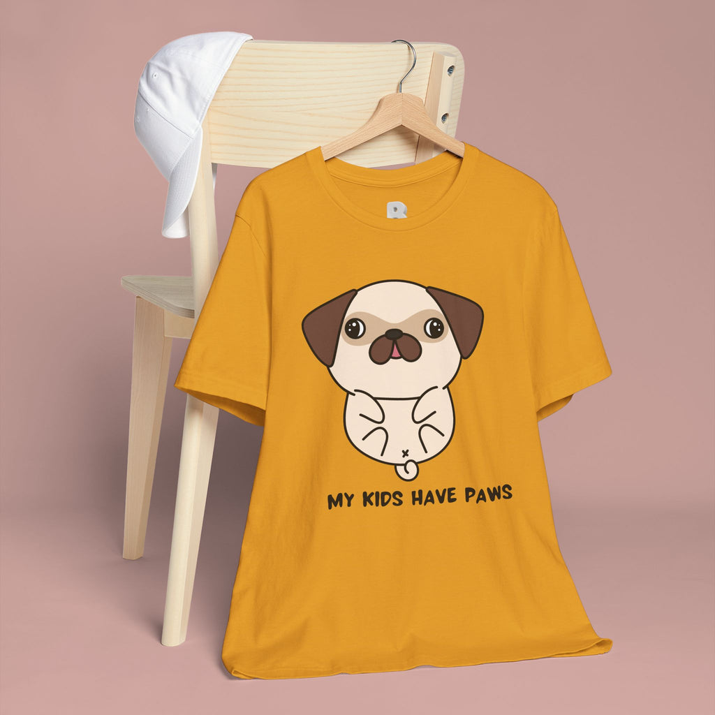 Pug 'My Kids Have Paws' T-Shirt
