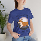 Life Is Better With My Dog Corgi T-Shirt
