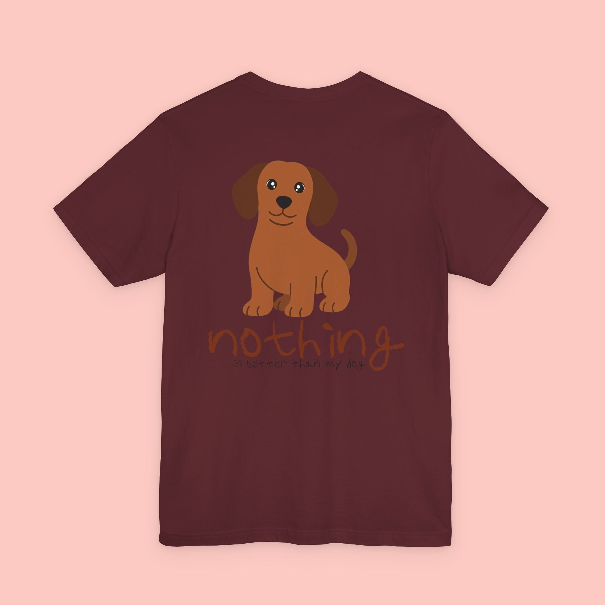 Dachshund Dog Tee — “Nothing Is Sweeter Than My Dog” Graphic T-Shirt