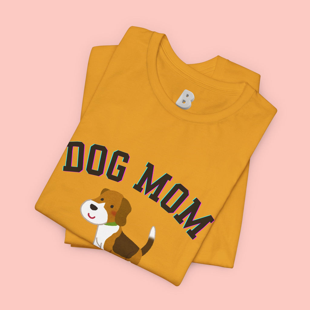 Dog Mom T-Shirt — Cute Beagle Graphic Tee for Dog Lovers