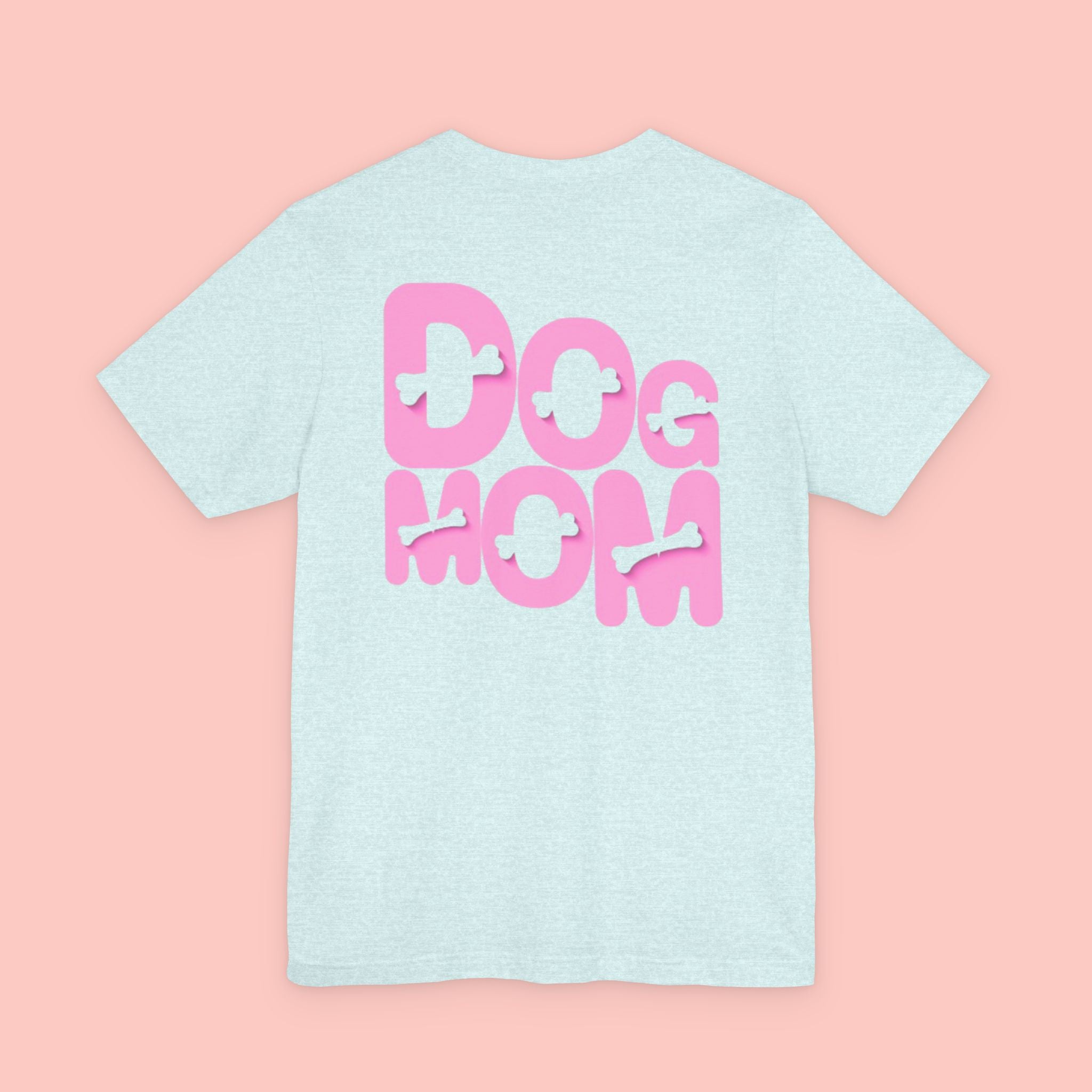 Dog Mom T-Shirt — Retro Pink Graphic Tee for Pet Lovers