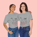 Lovely Dog Mom T-Shirt — Vintage Sketch Dog Graphic Tee