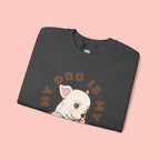 Dog Is My Baby Sweatshirt — Cute Puppy Heart Graphic Crewneck