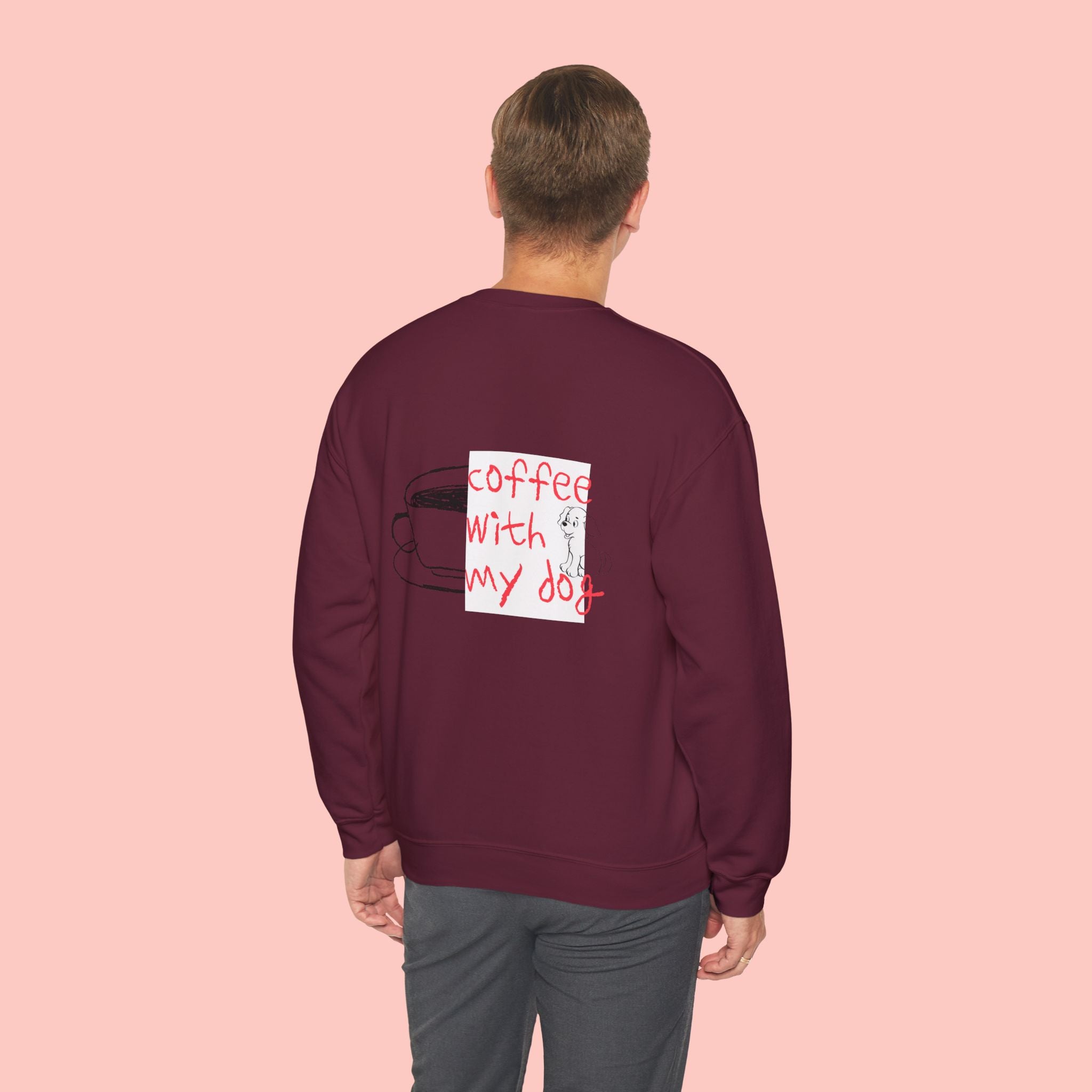 Coffee With My Dog Crewneck Sweatshirt