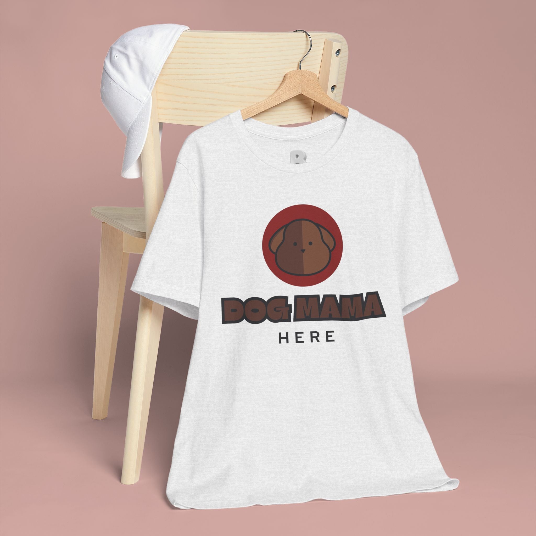 Dog Mama T-Shirt – Cute Brown Pup Graphic Tee