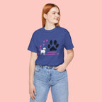 Dog Pawprint T-Shirt — "Pawprints Everywhere I Go" Cute Pet Lover Tee