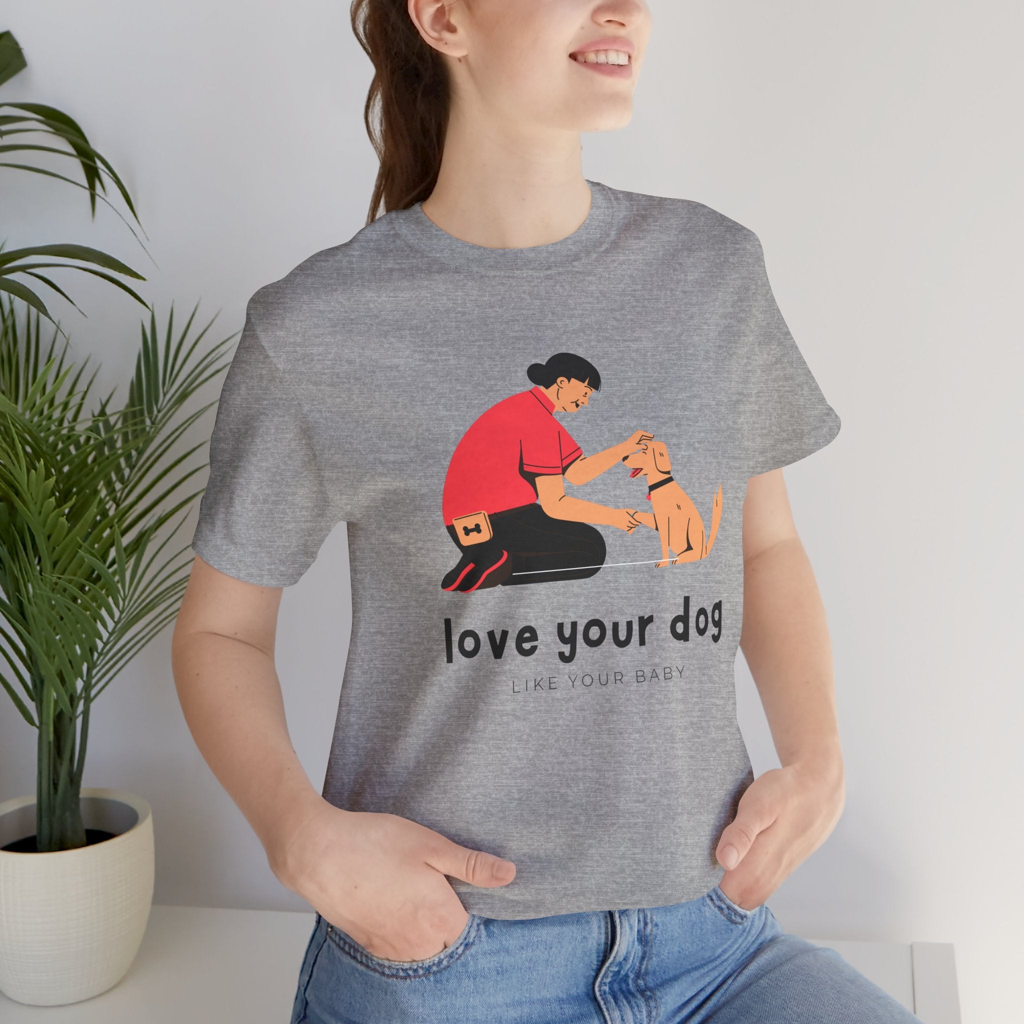 Love Your Dog T-Shirt — Cute Pet Owner Graphic Tee