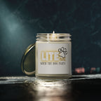 Coconut Apricot Scented Candle — "Lite Me When The Dog Farts" (4oz / 9oz)
