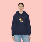 Dog Mom Hoodie — Cute Beagle Graphic Sweatshirt for Pet Lovers