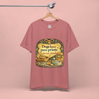 Dogs Leave Paw Prints Tee – Vintage Pet Lover T‑Shirt