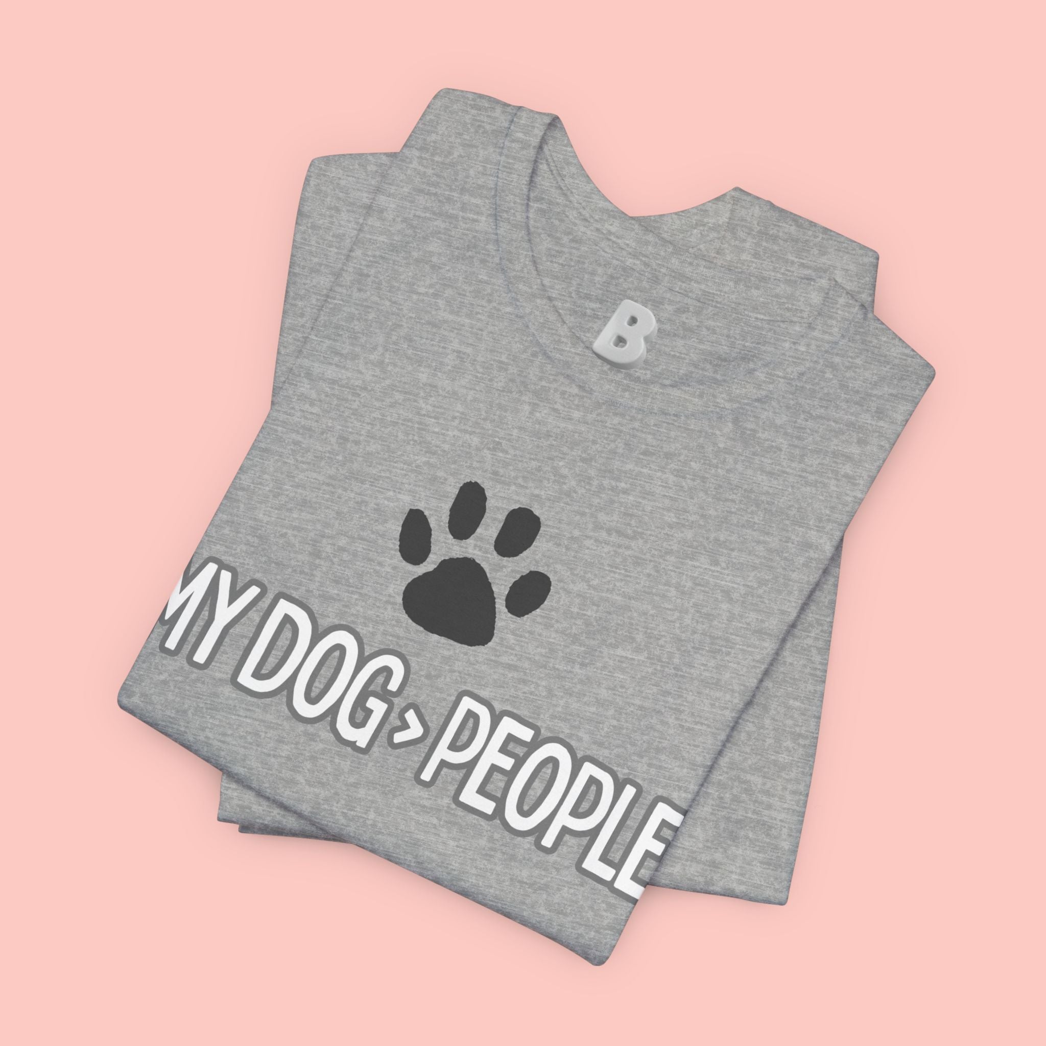 My Dog People T-Shirt — Dog Paw Graphic Tee for Dog Lovers