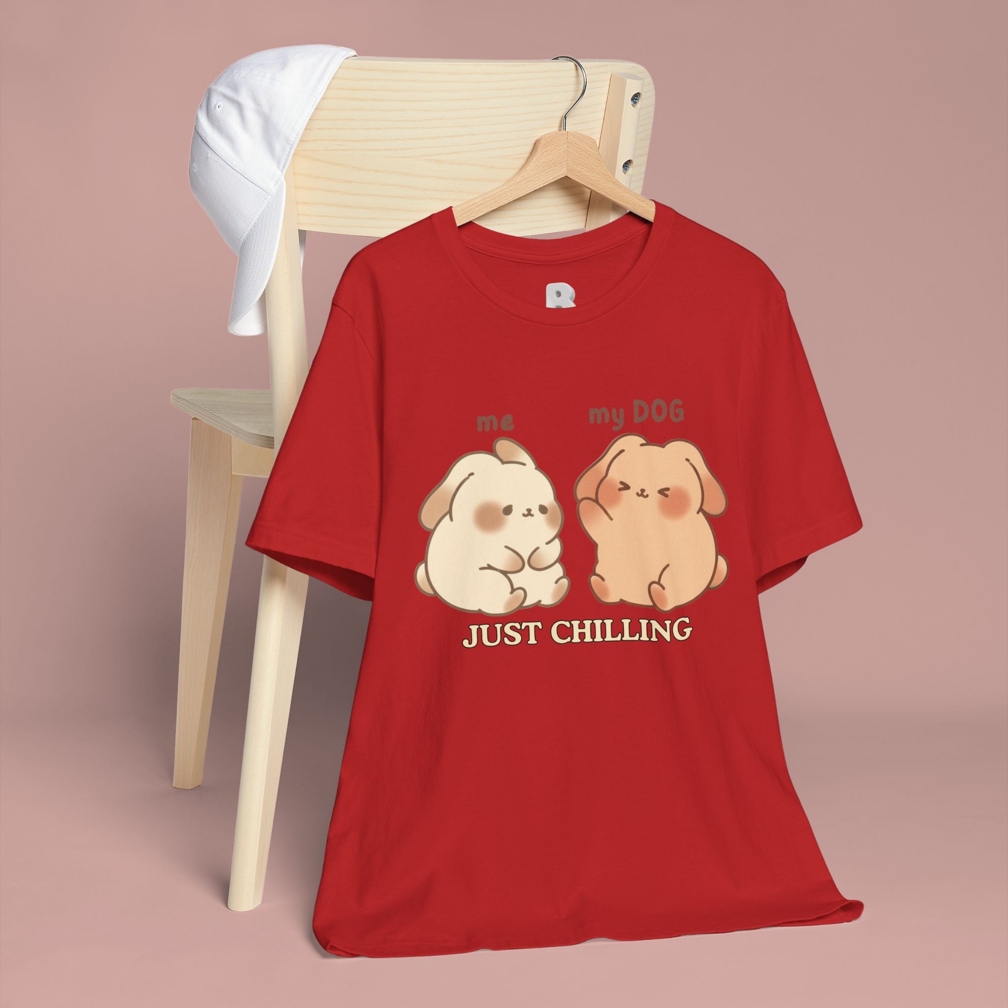 Just Chilling Dog T-Shirt — Cute Me & My Dog Matching Tee